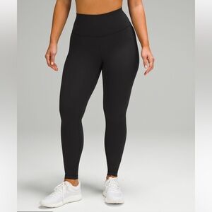 Lululemon Wundertrain Contour Fit High Rise 28” Black NWOT